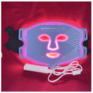 CurrentBody Skin LED Blue Light Therapy Face Mask, No Box / Slight Use